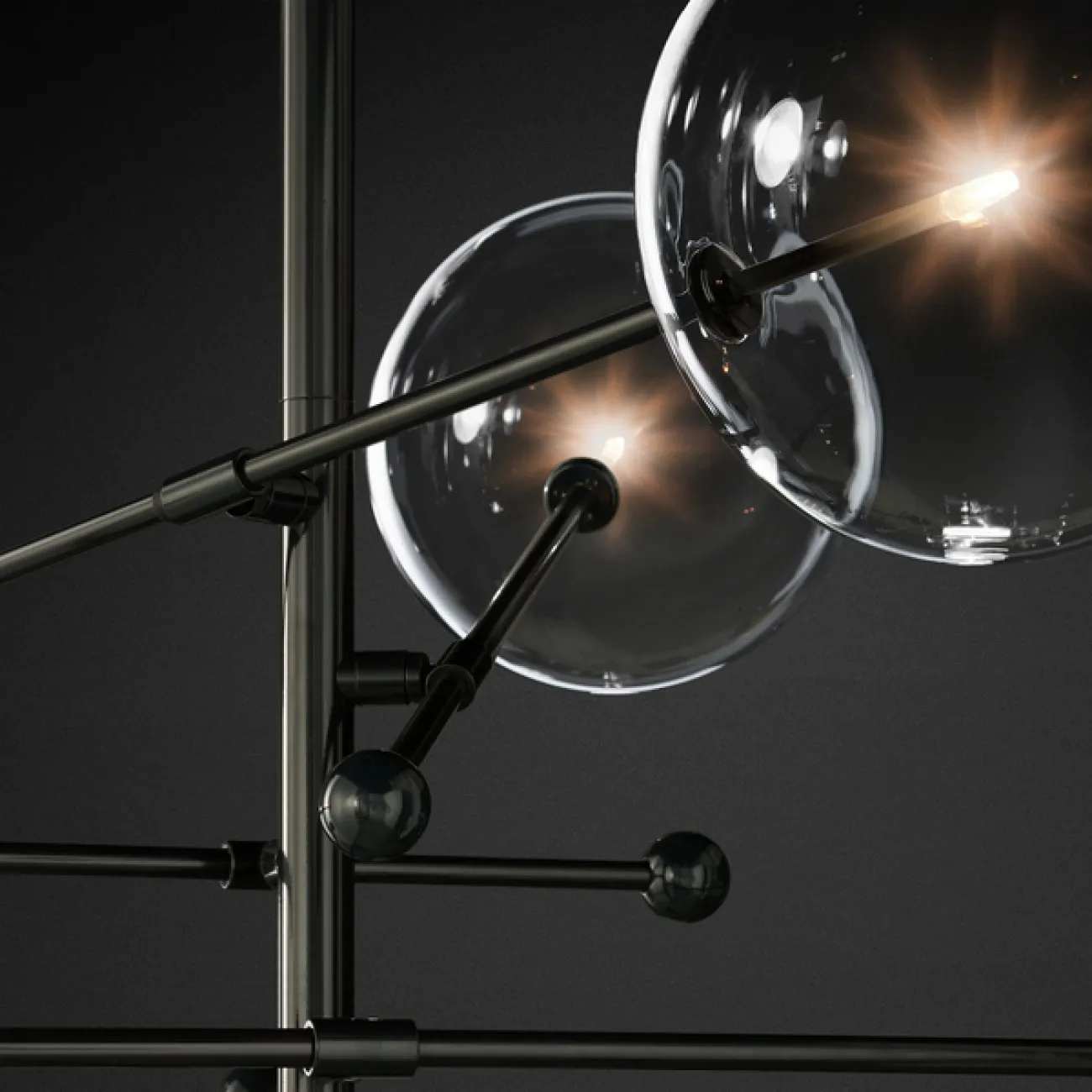 Подвесной светильник ImperiumLoft Globe Mobile 6 black KG0835P-6 black от ImperiumLoft