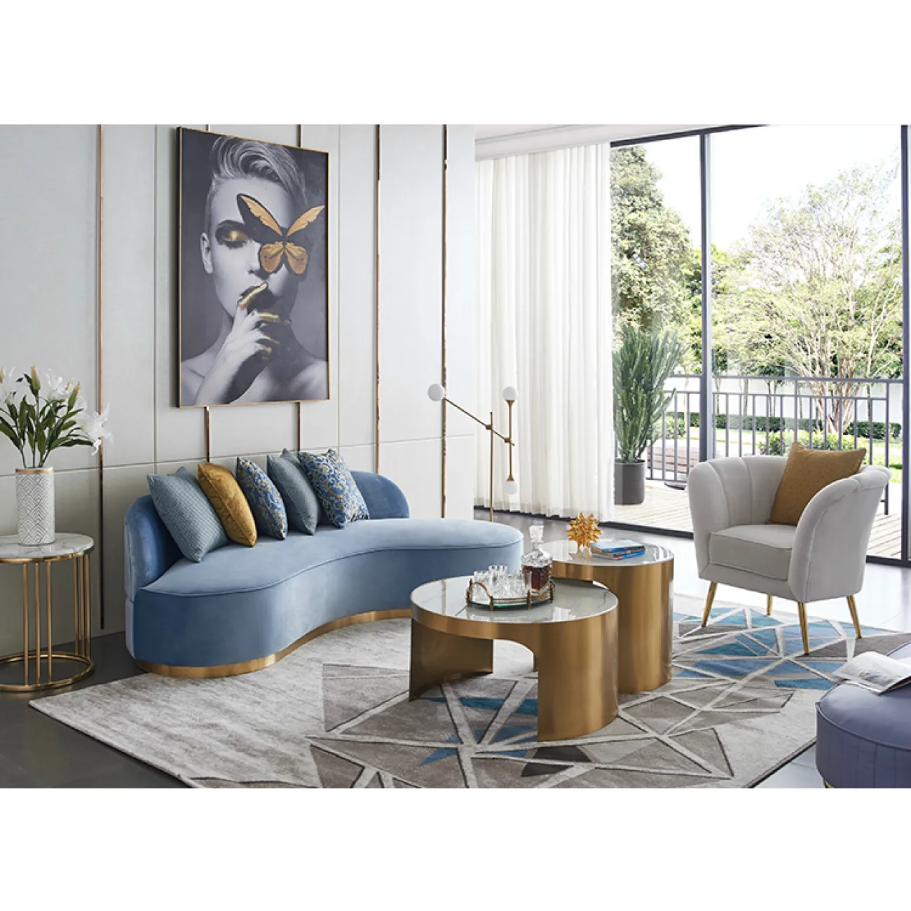 Дизайнерское кресло LaLume-KK00254