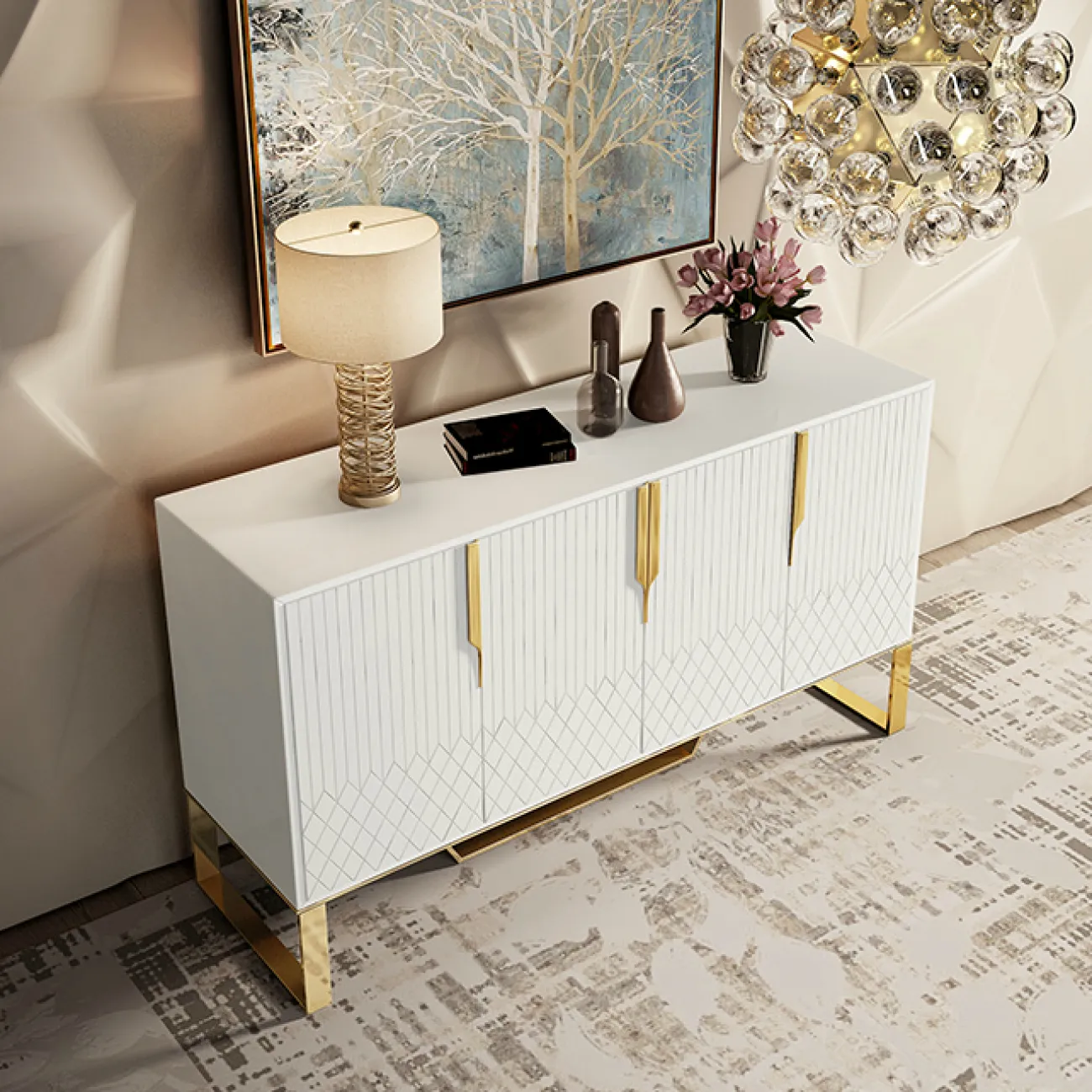 Дизайнерский комод - LaLume-LK00109 Дизайнерский комод - LaLume-LK00109