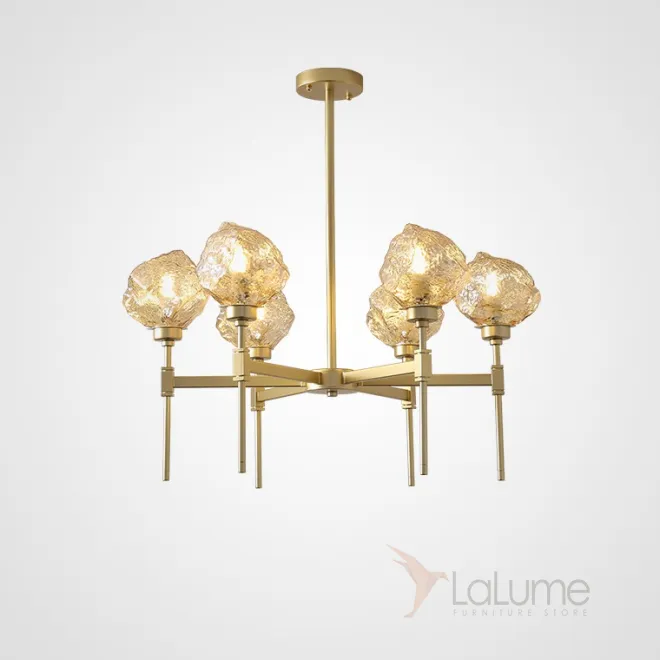 Подвесная люстра TORCH 6 Янтарный от ImperiumLoft