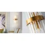 Бра Odeon Clear Glass Gold metal Wall Lamp от ImperiumLoft