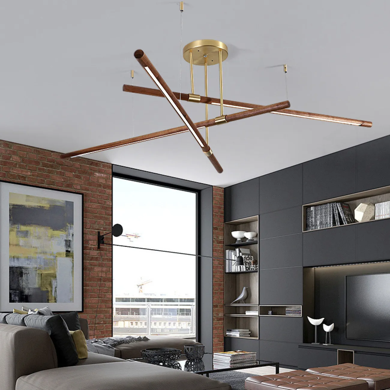 Потолочная люстра AVIA от ImperiumLoft