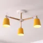 Люстра на штанге VARDA 3 lamps Yellow от ImperiumLoft