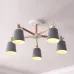 Люстра на штанге VARDA 5 lamps Grey