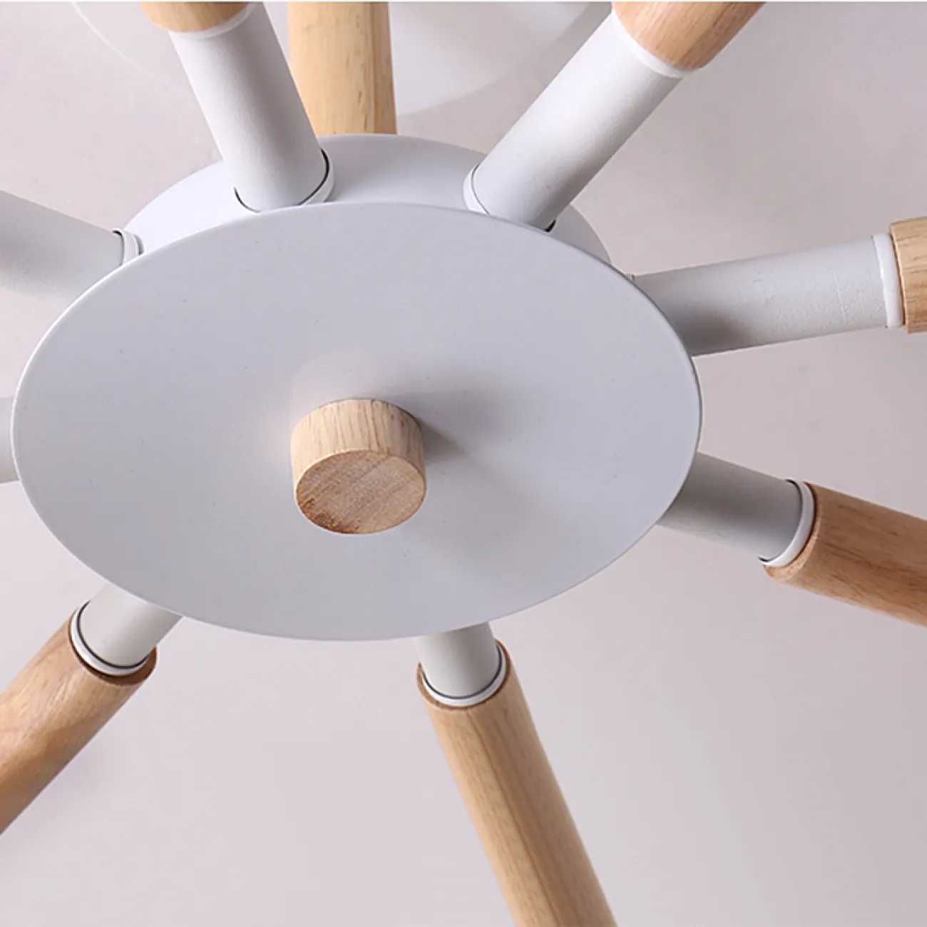 Люстра на штанге VARDA 5 lamps Pink от ImperiumLoft