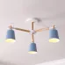 Люстра на штанге VARDA 3 lamps Blue