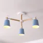 Люстра на штанге VARDA 3 lamps Blue от ImperiumLoft
