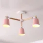 Люстра на штанге VARDA 3 lamps Pink от ImperiumLoft