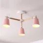 Люстра на штанге VARDA 3 lamps Pink от ImperiumLoft