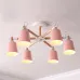 Люстра на штанге VARDA 6 lamps Pink