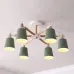 Люстра на штанге VARDA 6 lamps Green