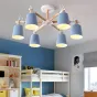 Люстра на штанге VARDA 5 lamps Grey от ImperiumLoft