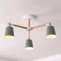 Люстра на штанге VARDA 3 lamps Green от ImperiumLoft
