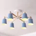 Люстра на штанге VARDA 6 lamps Blue