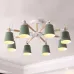 Люстра на штанге VARDA 8 lamps Green