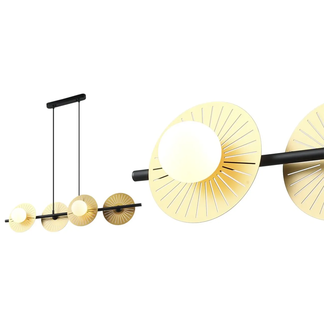 Люстра Balls & Discs Horizontal 4