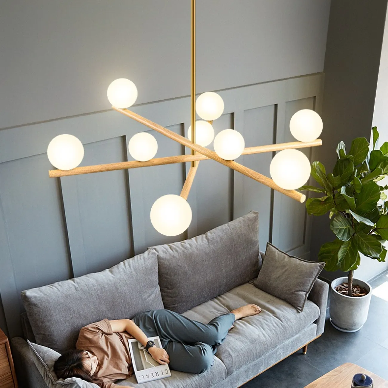 Люстра PRIMA D100 от ImperiumLoft