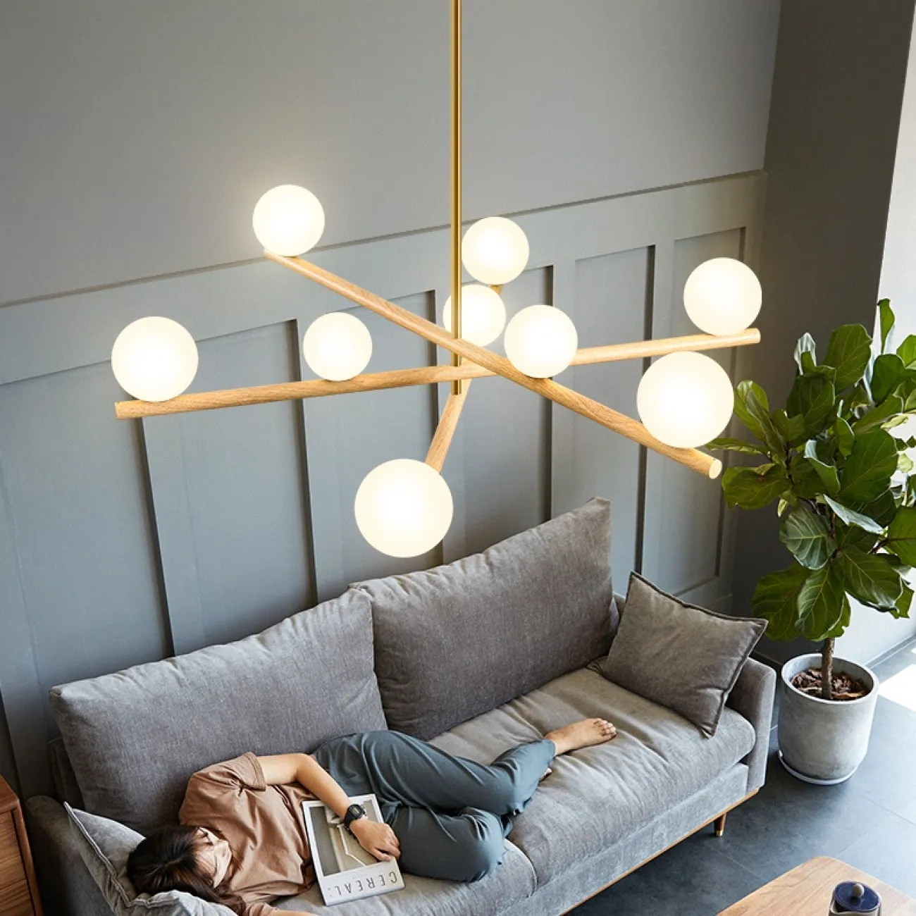 Люстра PRIMA D100 от ImperiumLoft Люстра PRIMA D100 от ImperiumLoft