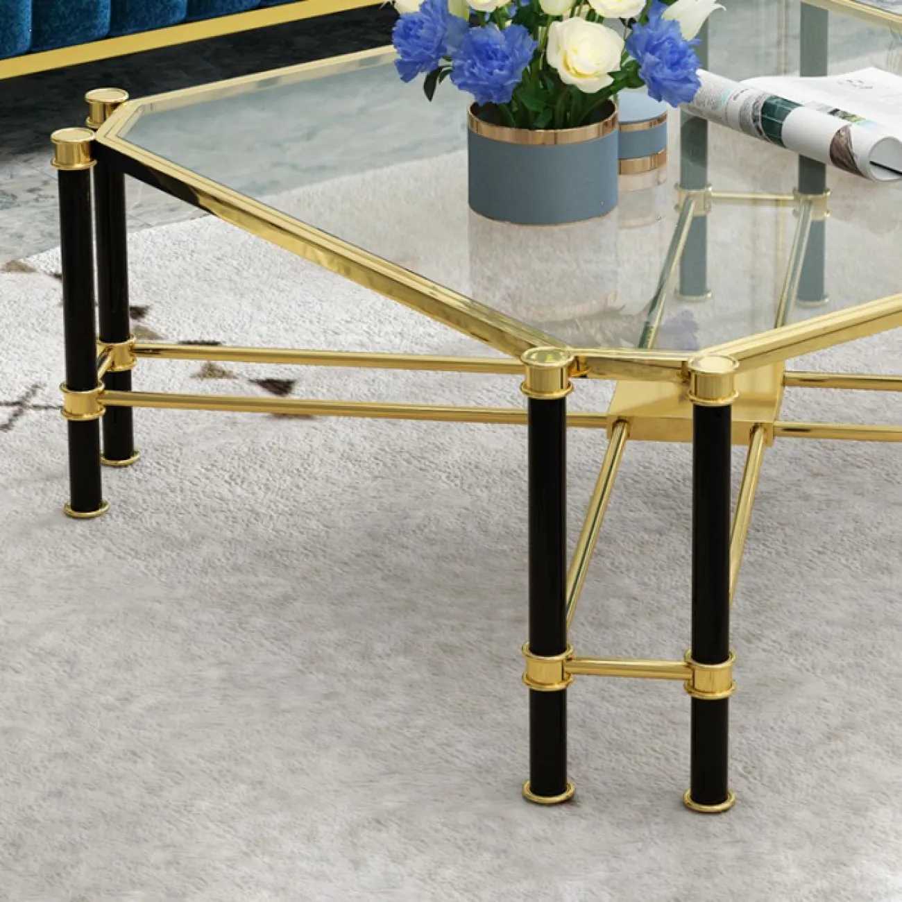 Дизайнерский журнальный столик LaLume-AP00197 Дизайнерский журнальный столик LaLume-AP00197