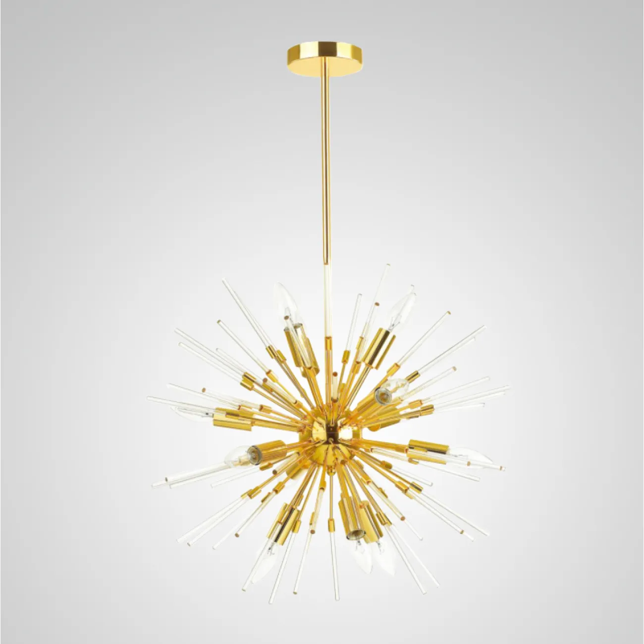 Потолочная люстра HURZARIN D49 Gold от ImperiumLoft