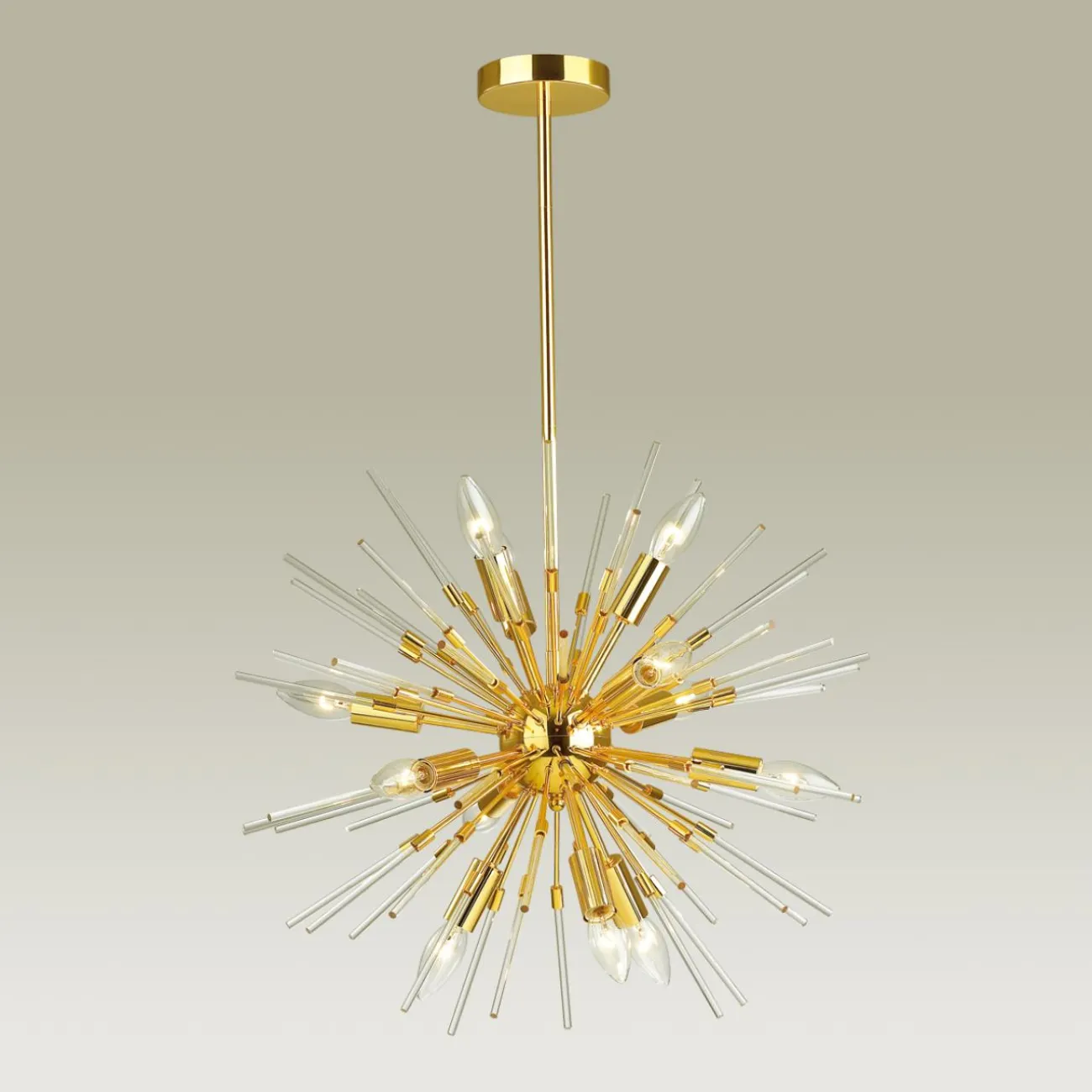 Потолочная люстра HURZARIN D49 Gold от ImperiumLoft