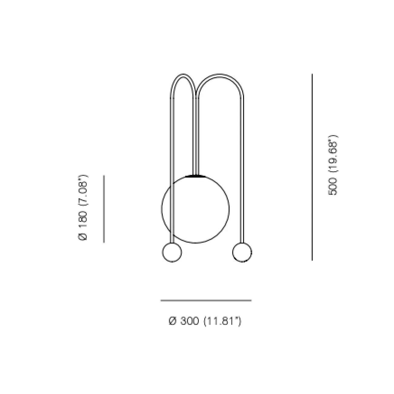 Настольная лампа Michael Anastassiades Fontana Amorosa Bell designed by Michael Anastassiades