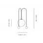 Настольная лампа Michael Anastassiades Fontana Amorosa Bell designed by Michael Anastassiades