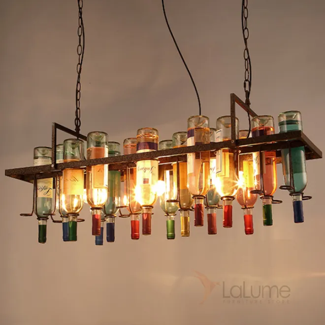 Люстра Bottle Bar Rectangle 120 от ImperiumLoft