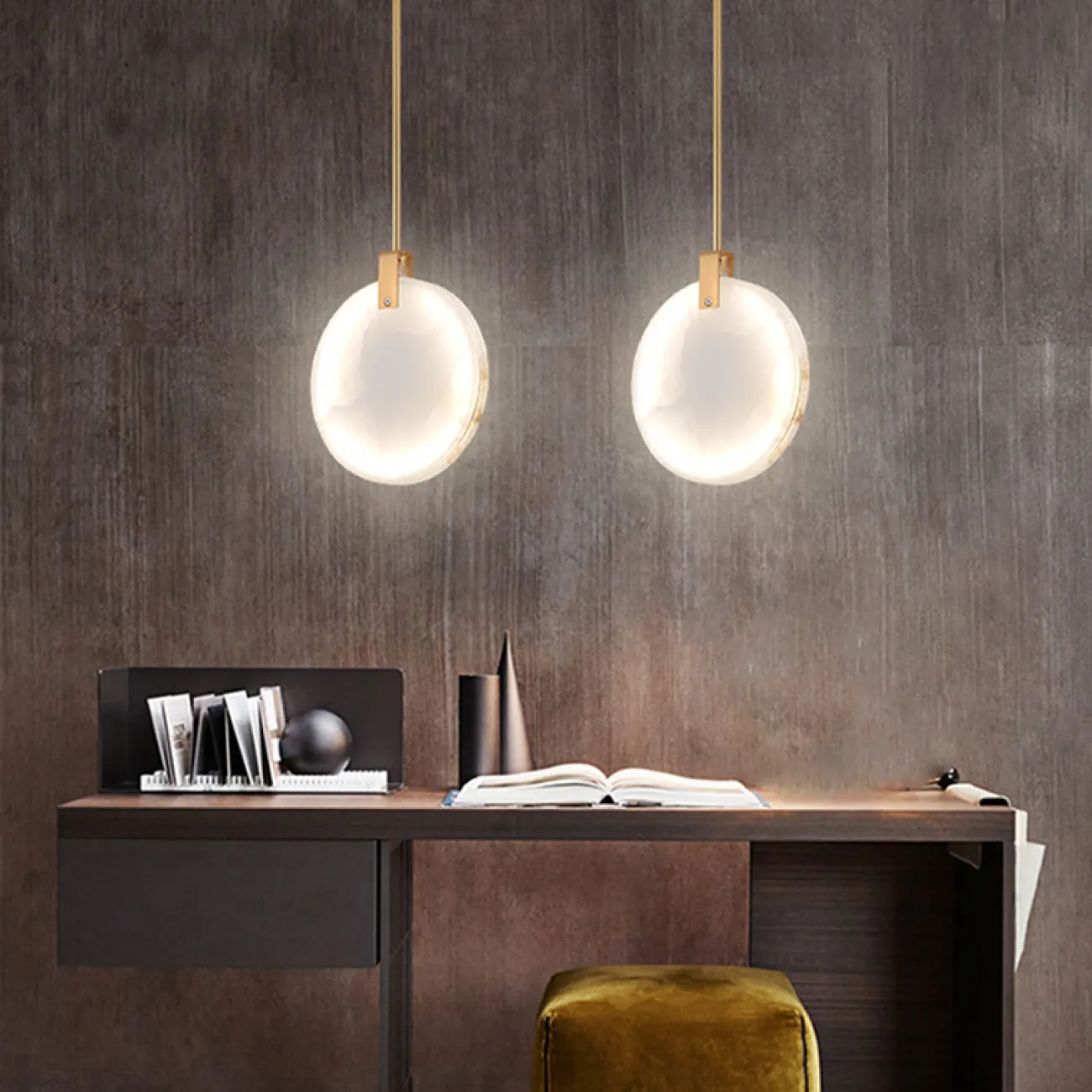 Подвесной светильник MARBLE D30 от ImperiumLoft