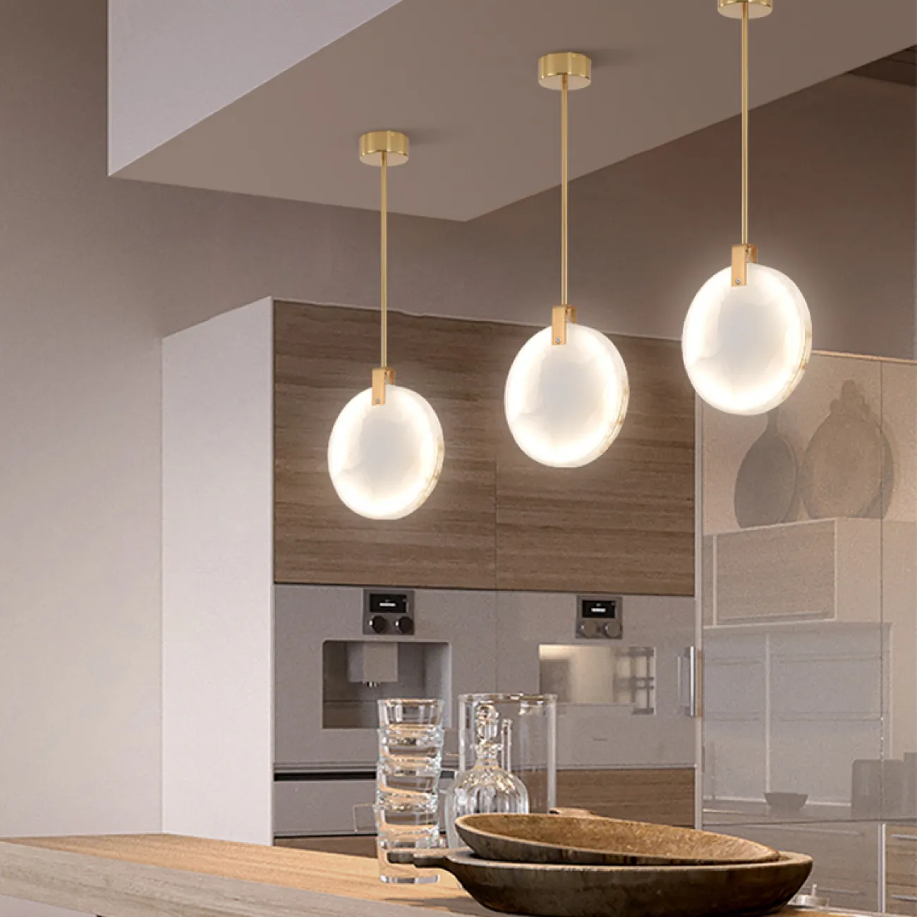 Подвесной светильник MARBLE D30 от ImperiumLoft