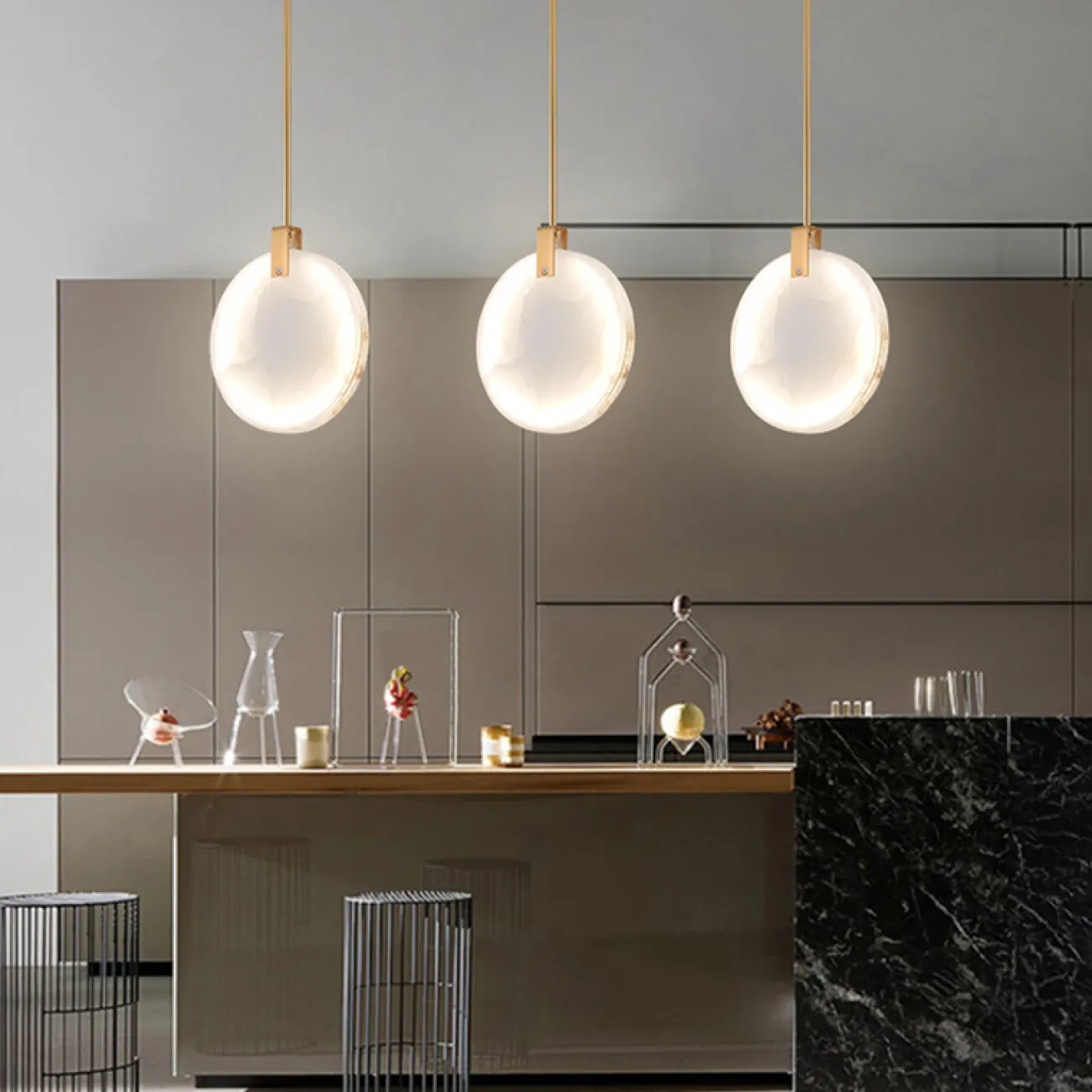 Подвесной светильник MARBLE D30 от ImperiumLoft