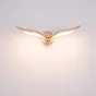 Серия настенных светодиодных светильников с изогнутыми плафонами, стилизованными под крылья птицы FLYER WALL L34
