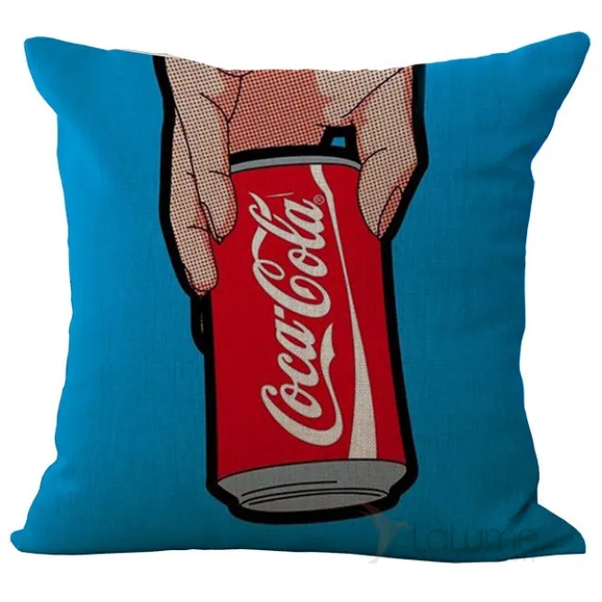 Декоративная подушка Lips and Face #5 от LaLume