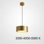 Подвесной светильник SIGGEN Brass Трехцветный свет от ImperiumLoft