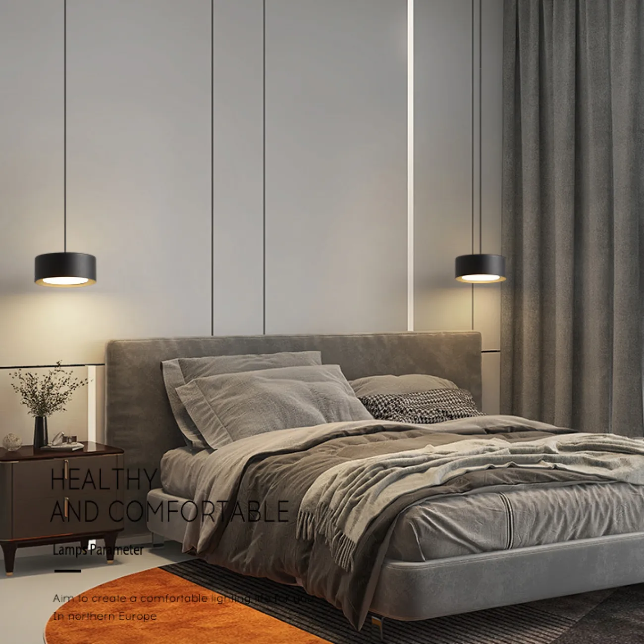 Подвесной светильник SIGGEN Brass 3000К от ImperiumLoft