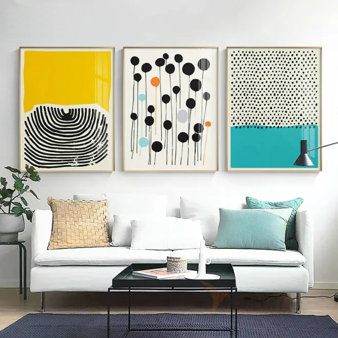 Дизайнерская картина маслом LaLume-YYY019