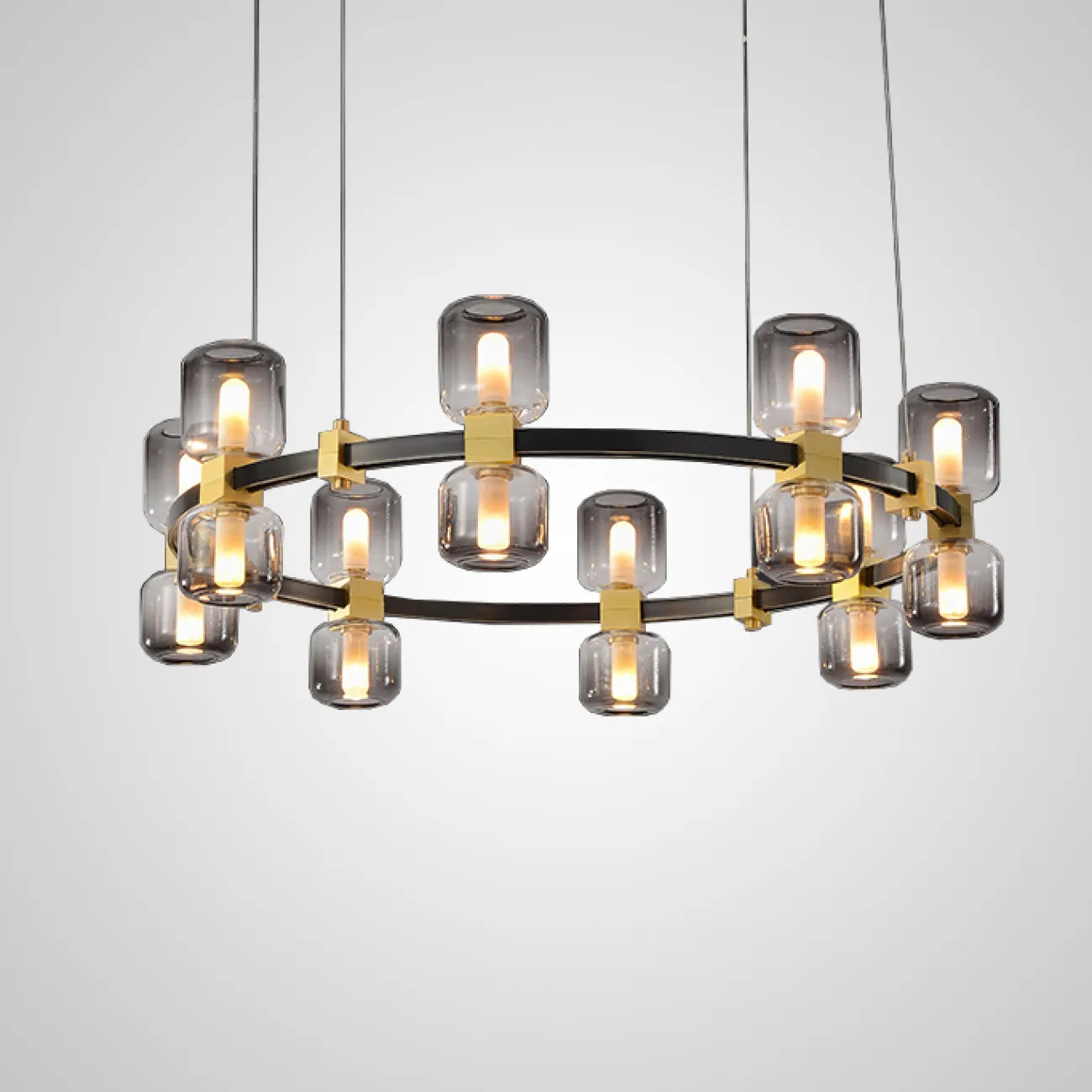 Подвесная люстра WENDEL L20 White от ImperiumLoft