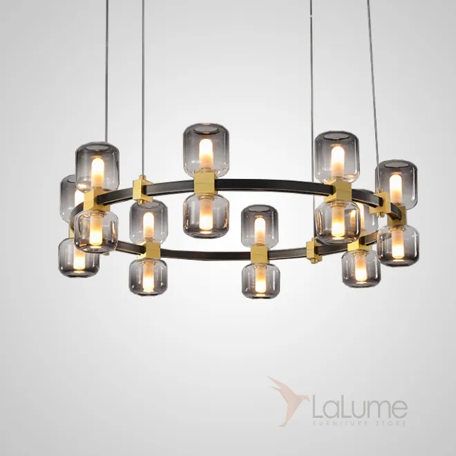 Подвесная люстра WENDEL L16 Grey от ImperiumLoft