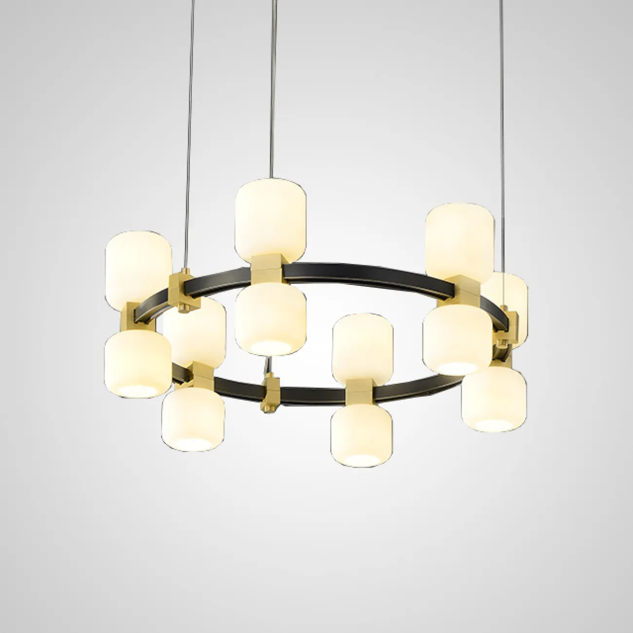 Подвесная люстра WENDEL L24 Grey от ImperiumLoft