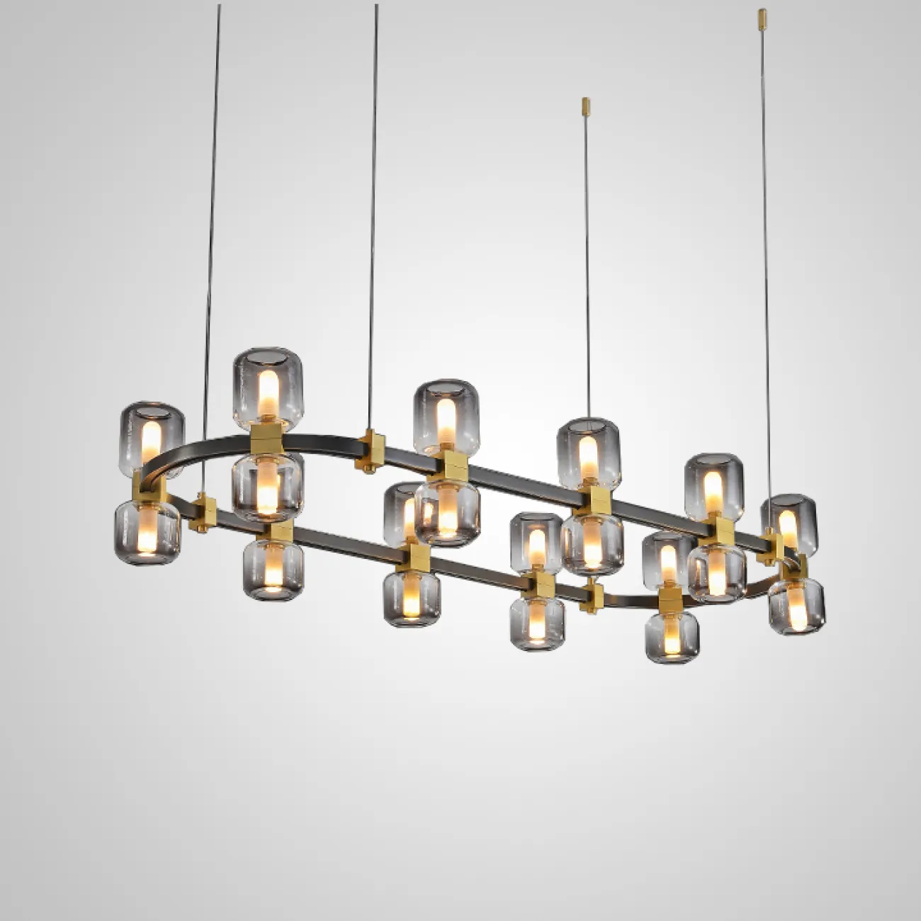 Подвесная люстра WENDEL L20 White от ImperiumLoft