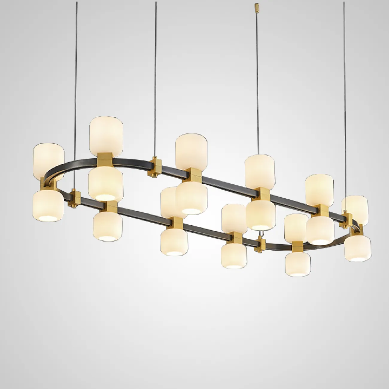 Подвесная люстра WENDEL L24 Grey от ImperiumLoft