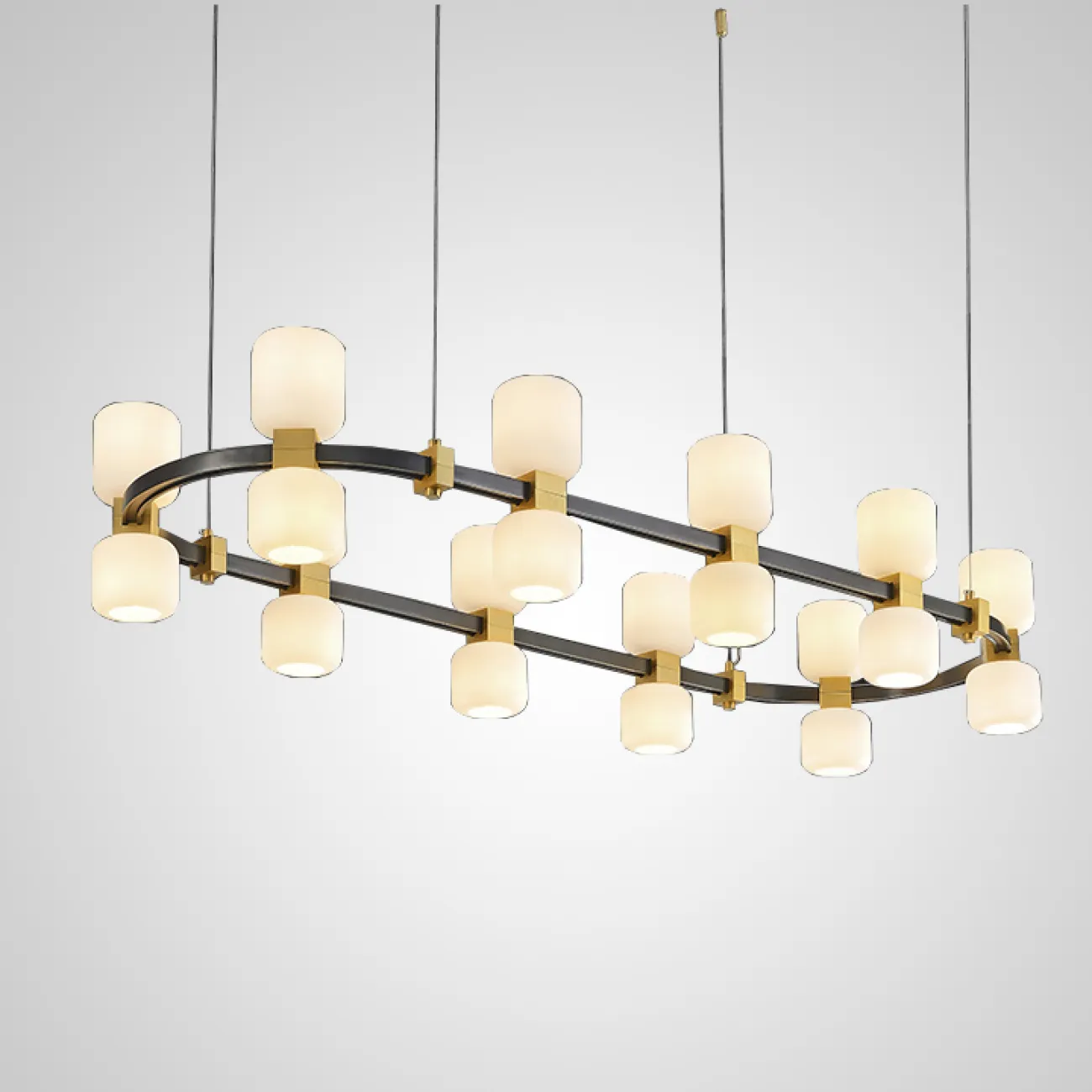 Подвесная люстра WENDEL L20 Grey от ImperiumLoft