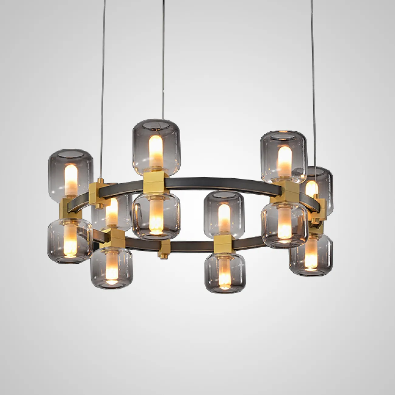 Подвесная люстра WENDEL L20 White от ImperiumLoft