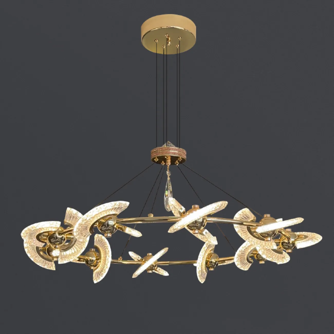 Подвесная люстра PHOENIX CH D72 от ImperiumLoft