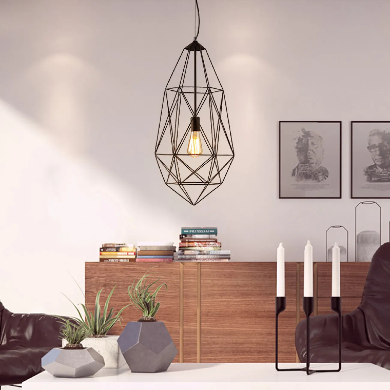 Геометрический светильник 3G от ImperiumLoft