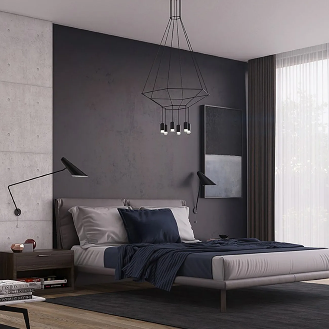 Потолочный светильник Via 4 от ImperiumLoft