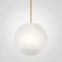 Подвесной светильник GIOPATO & COOMBES BOLLE BLS LAMP white glass 1 от ImperiumLoft