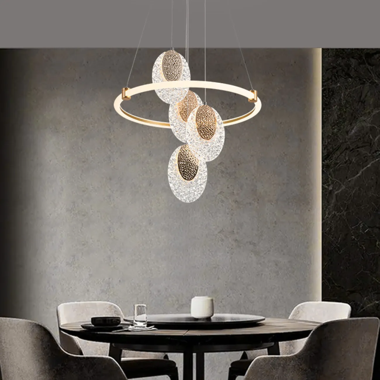 Подвесная люстра CERES RING от ImperiumLoft