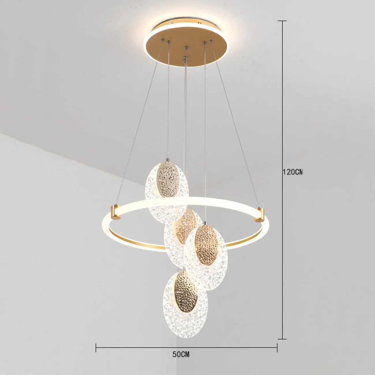 Подвесная люстра CERES RING от ImperiumLoft