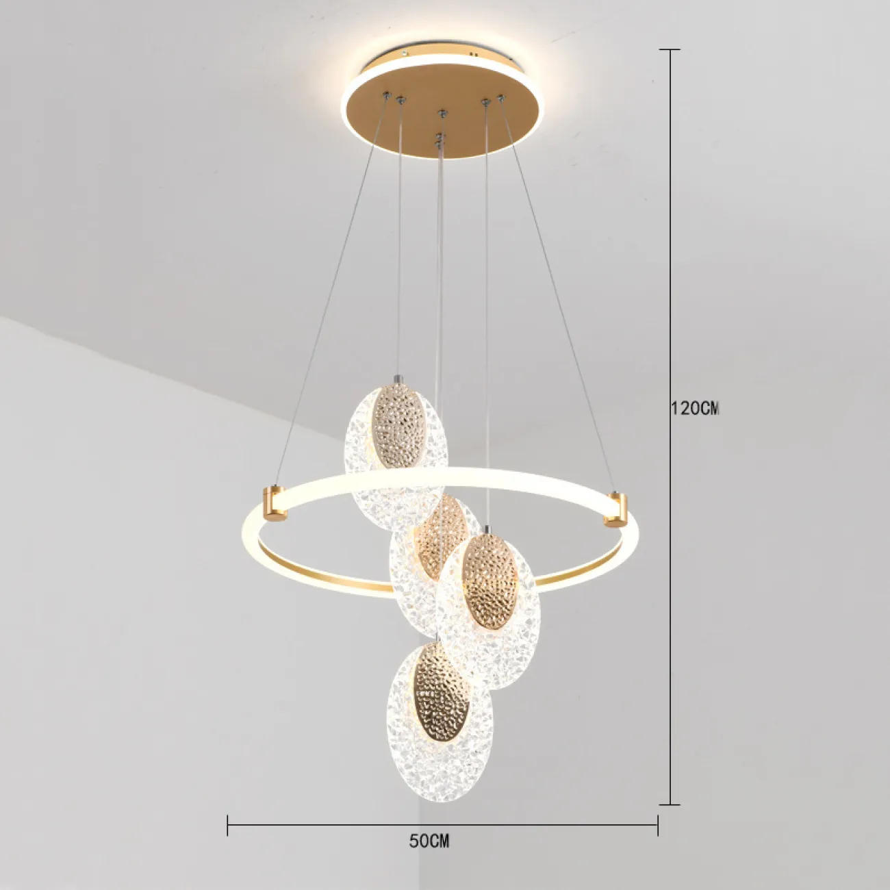 Подвесная люстра CERES RING от ImperiumLoft